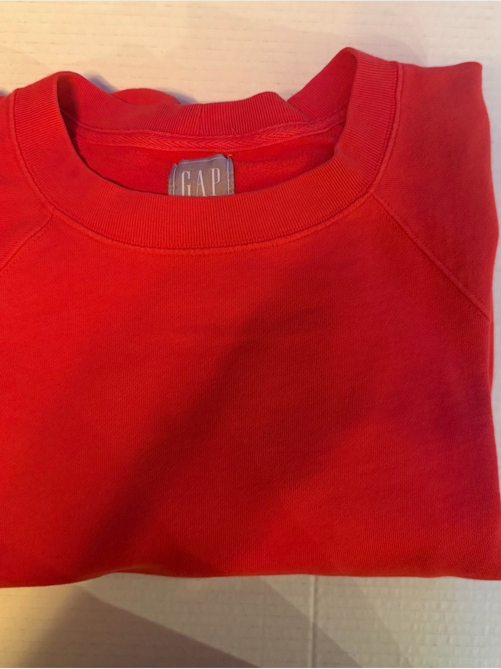 GAP Red Crewneck Sweatshirt